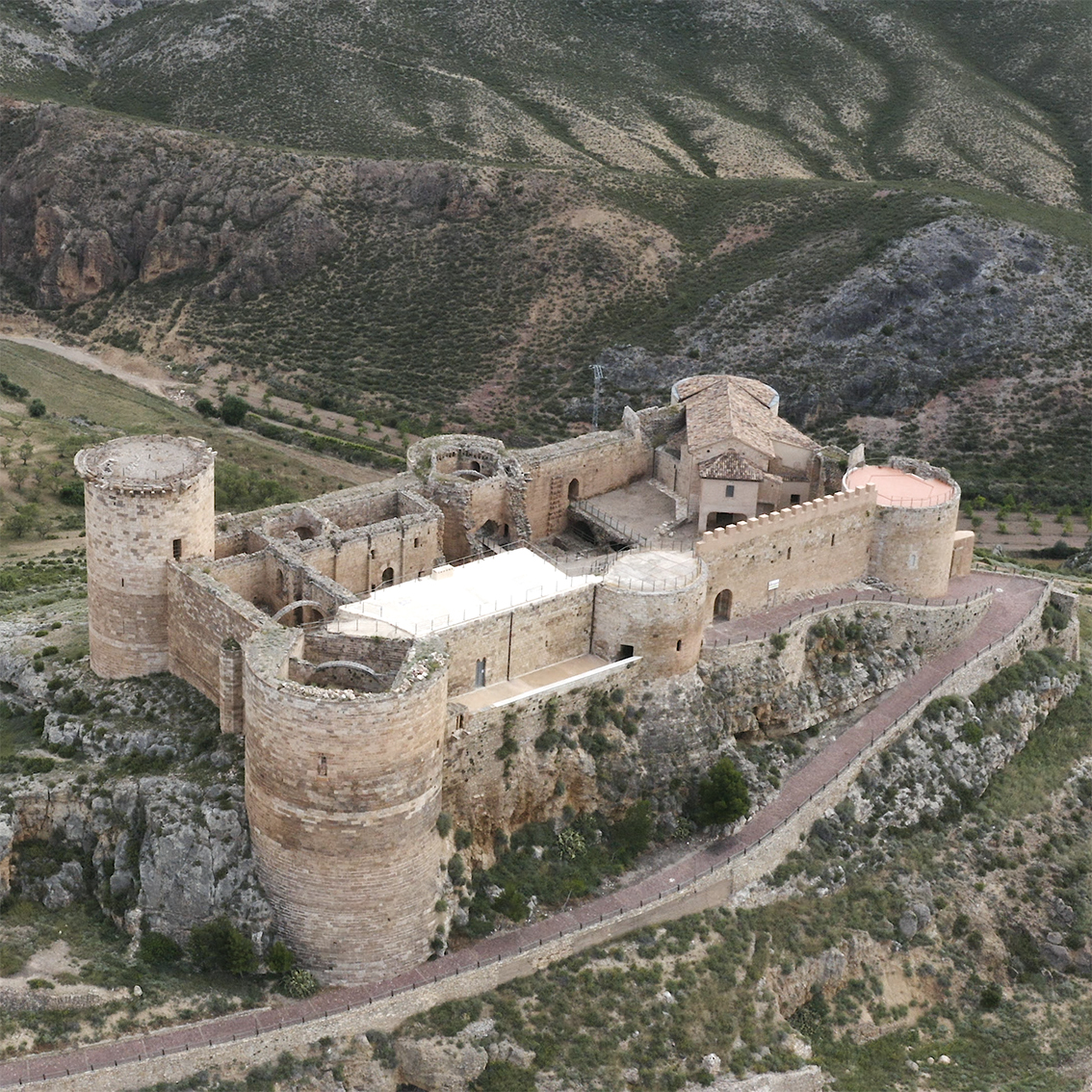 Airzardron Castillo de los Luna de Mesones de Isuela